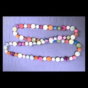 Colorful Glass Bead Necklace